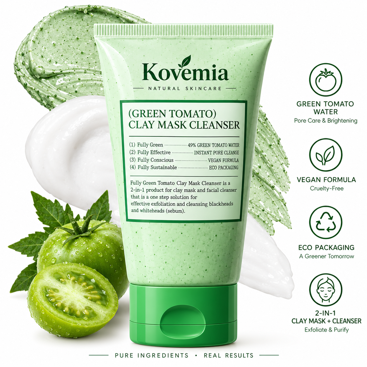 Green Tomato Clay Cleanser