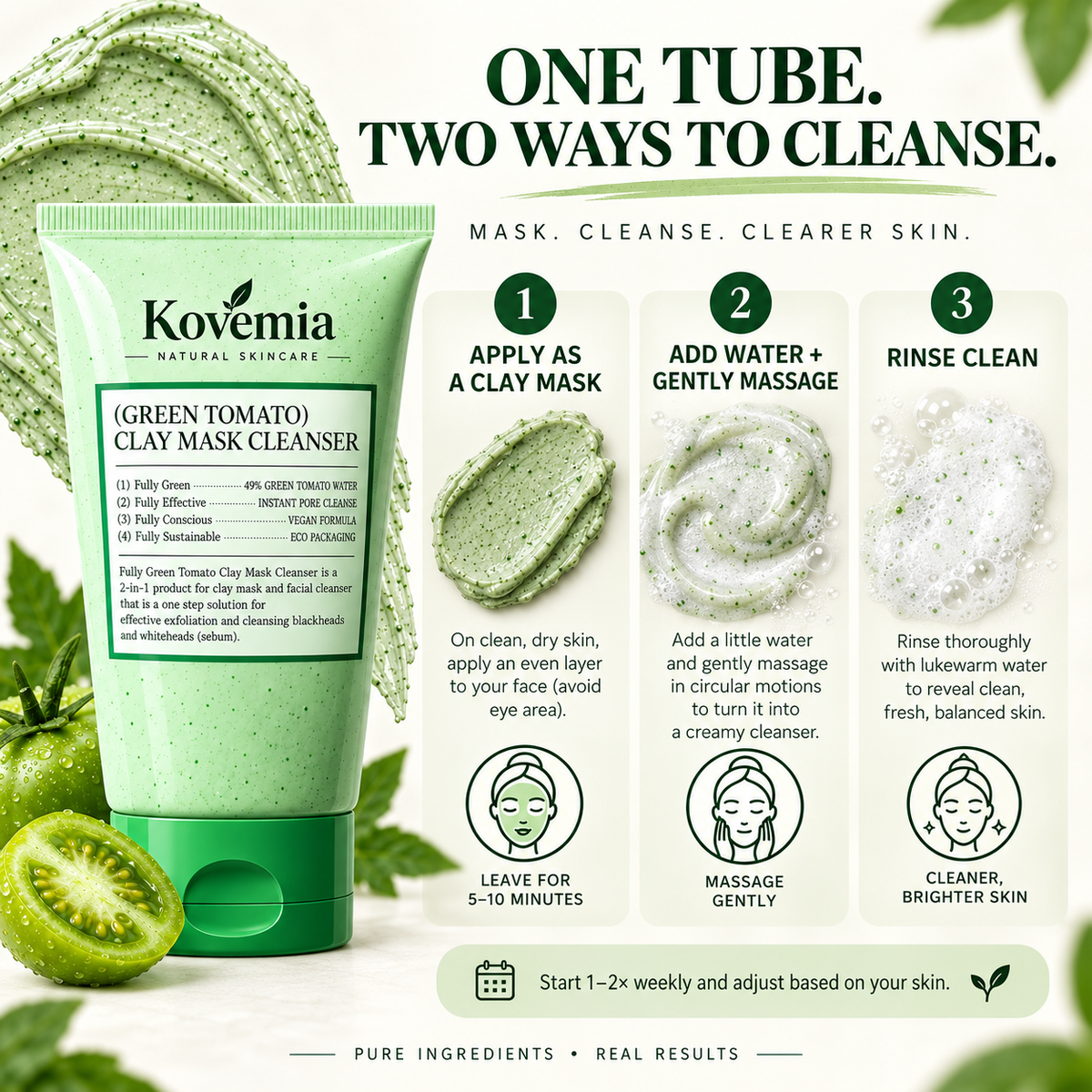 Green Tomato Pore Clay Cleanser
